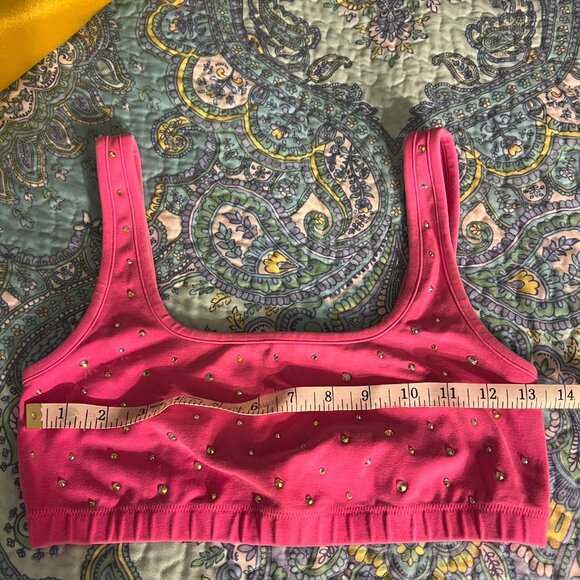 Skims Rhinestone Bralette Size Small - Picture 4 of 6